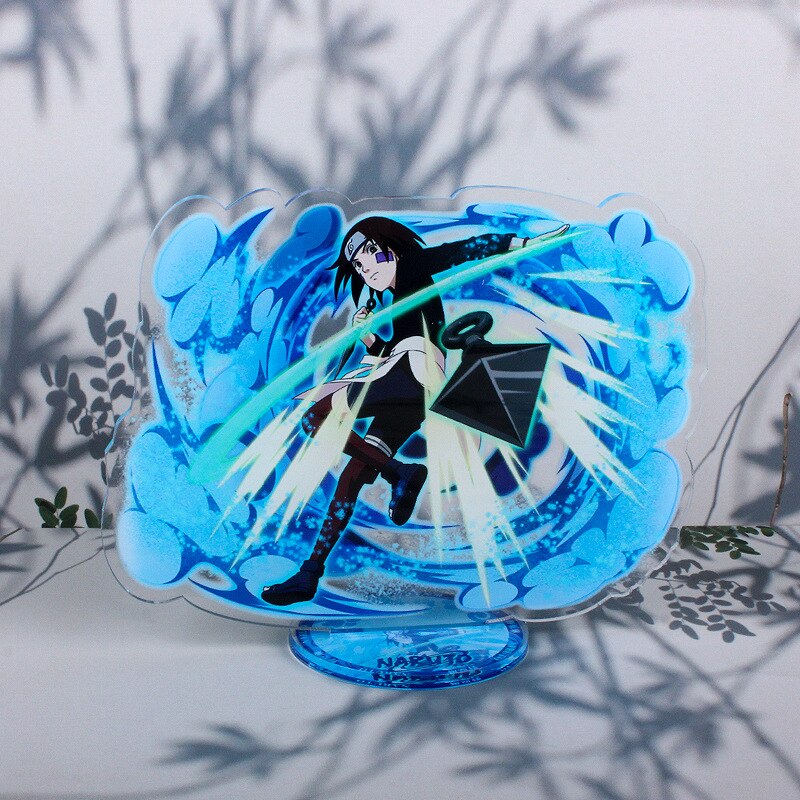 Anime Naruto Shippuden Acrylic Stand Figure Akatsuki Hatake Kakashi Senju Tobirama Haruno Sakura Uchiha Sasuke Susanoo Toy Doll