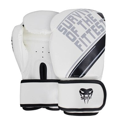 SUOTF MMA Fierce Fighting Boxing Sports Luvas de Couro Tigre