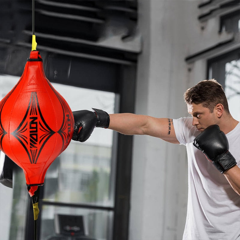 Punch Ball PU Pear Boxing Bag Training Reaction Speed Speed Balls