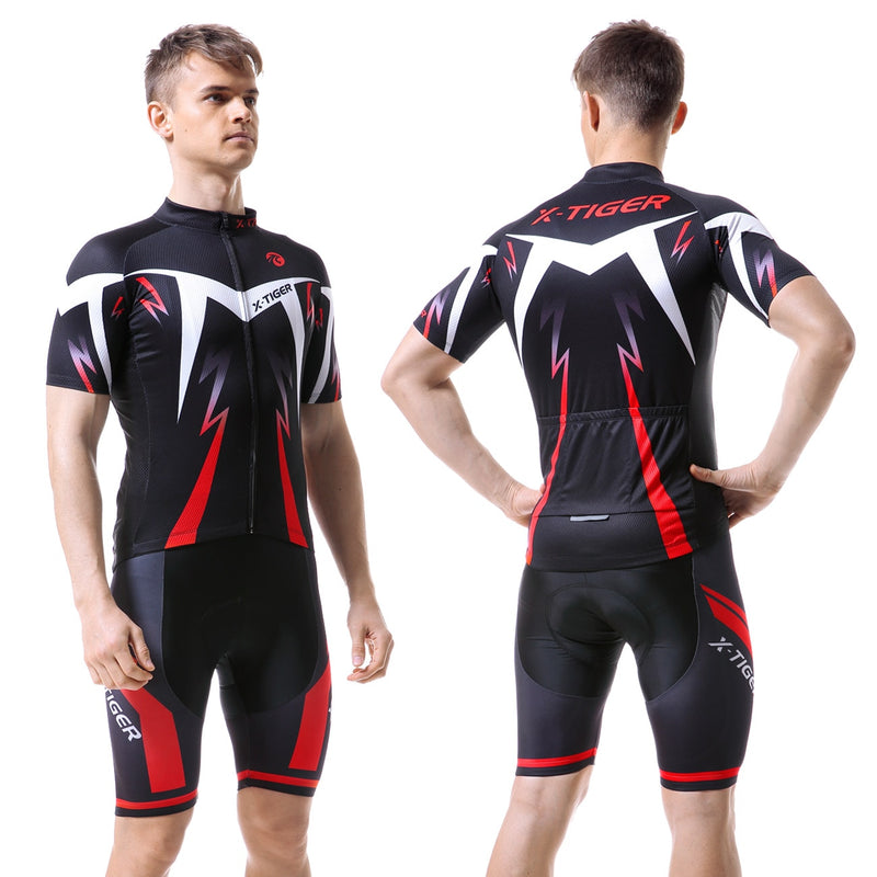 Conjunto de camisa de ciclismo X-Tiger Pro