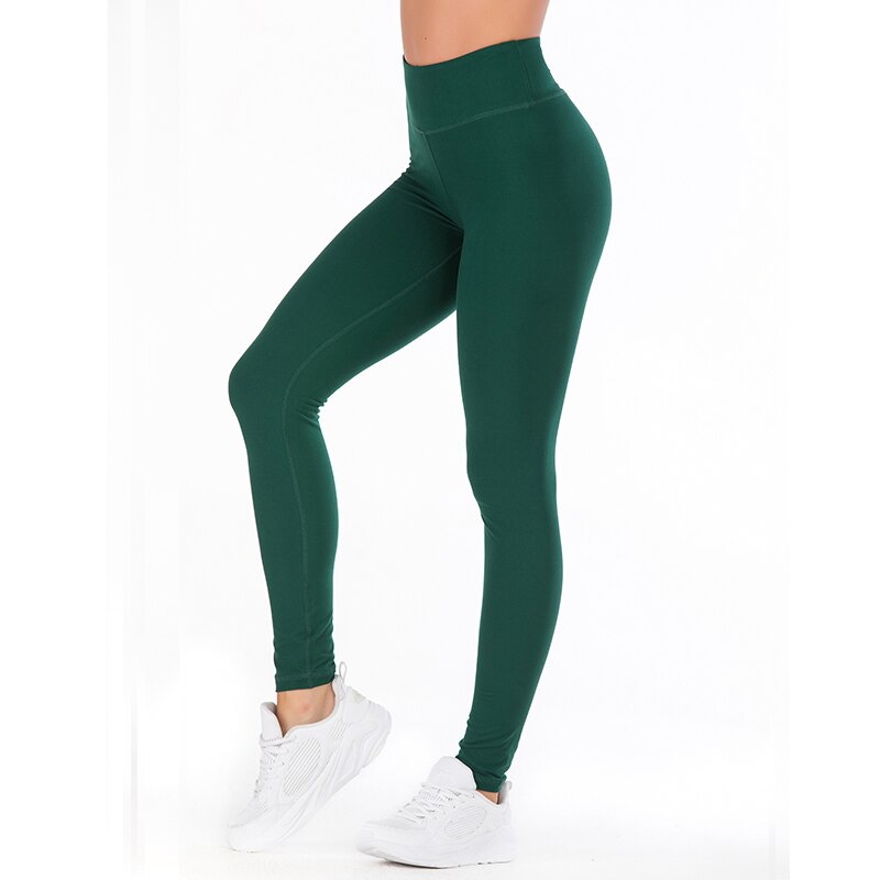 Leggings fitness push up com bolso cintura alta