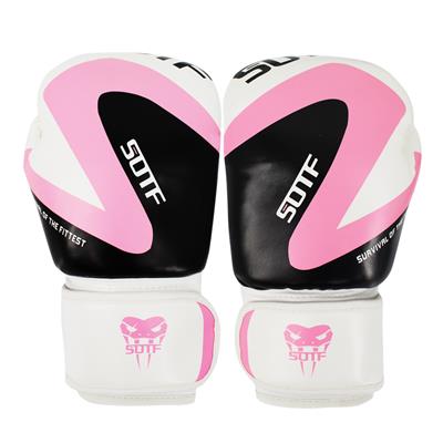 SUOTF MMA Fierce Fighting Boxing Sports Luvas de Couro Tigre