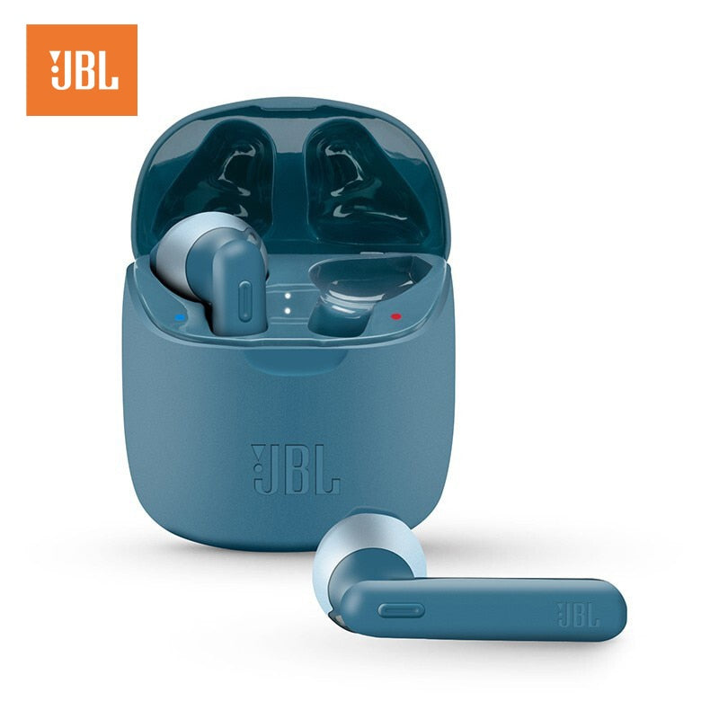 100% Original JBL TUNE 225TWS Wireless Bluetooth Earphones JBL T225 TWS Stereo Earbuds Bass Sound Headset with Mic