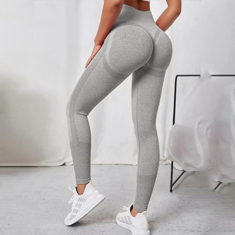 Leggings esportivas femininas Fitness sem costura