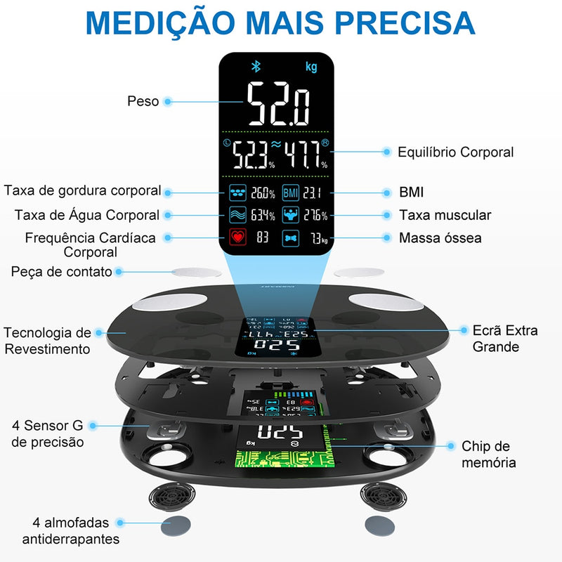 Balança Digital Corporal INSMART