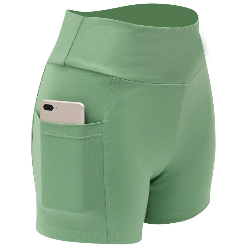 shorts de alta compressão feminino