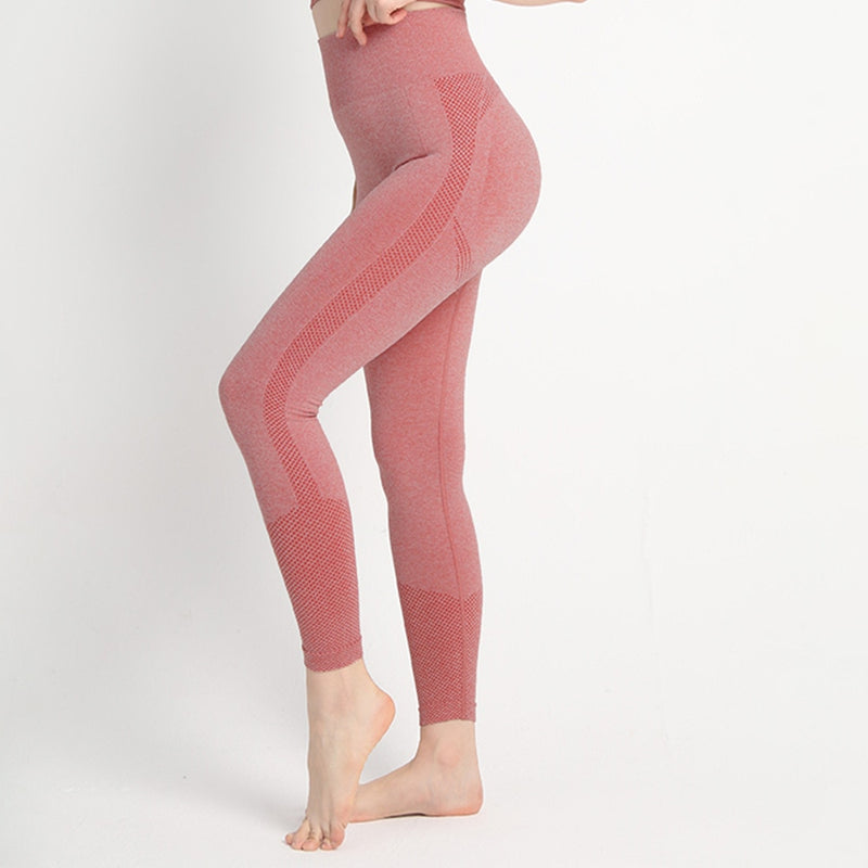 Leggings esportivas femininas Fitness sem costura