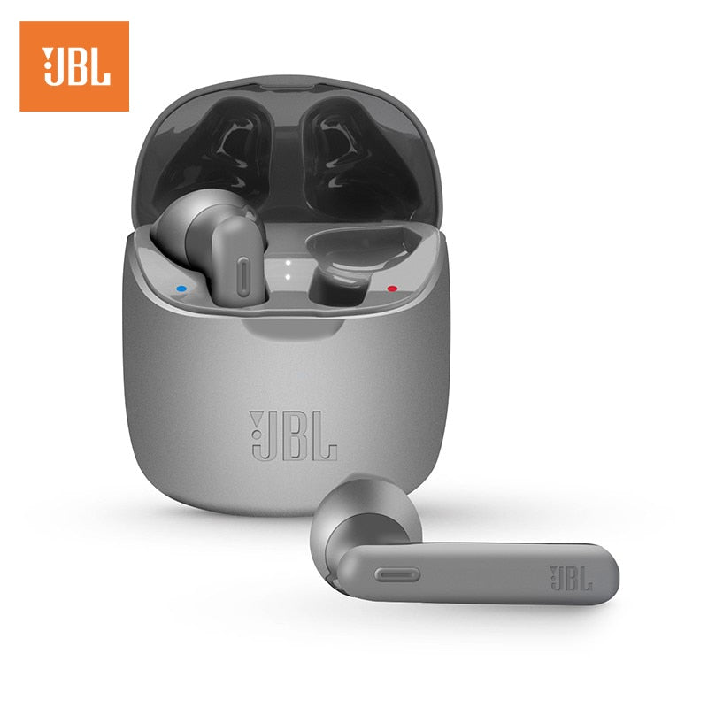 100% Original JBL TUNE 225TWS Wireless Bluetooth Earphones JBL T225 TWS Stereo Earbuds Bass Sound Headset with Mic