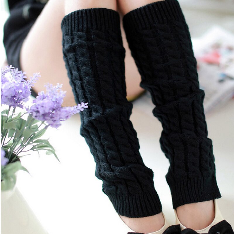 1 Pair Fashion Woman Latin Socks Fitness Dancing Female Wear Exercising Long Section Knitting Walking Socks Leg Warmers Woman