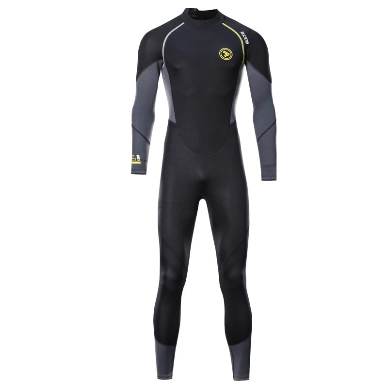 Roupa de mergulho masculina longa SBR material de neoprene