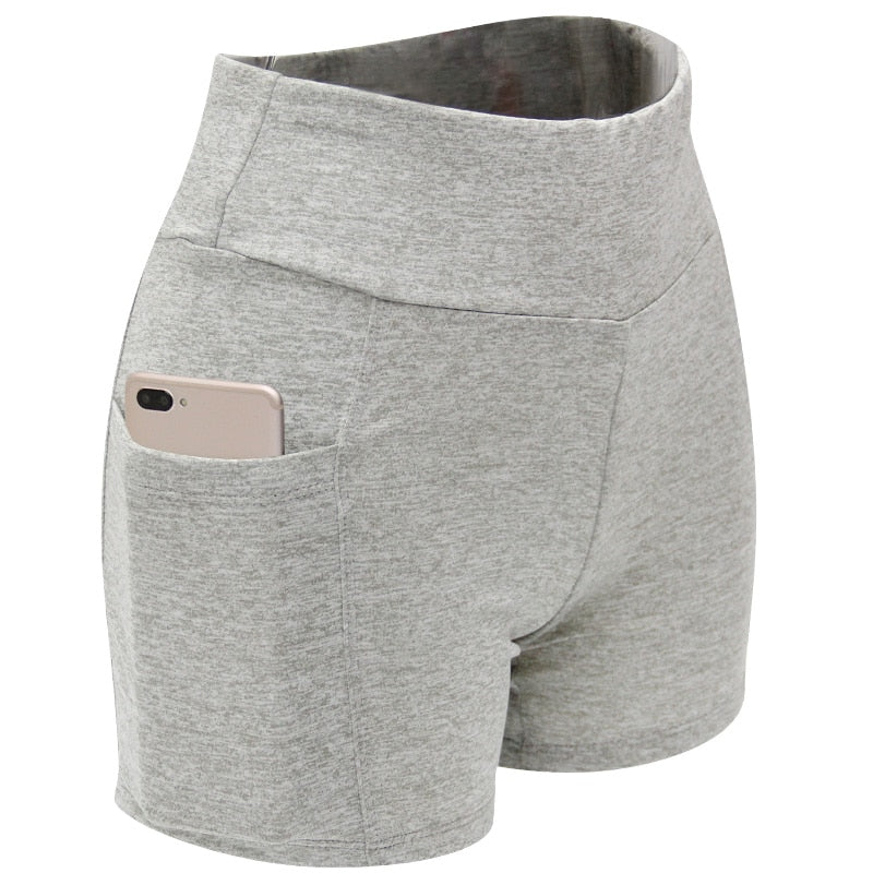 shorts de alta compressão feminino