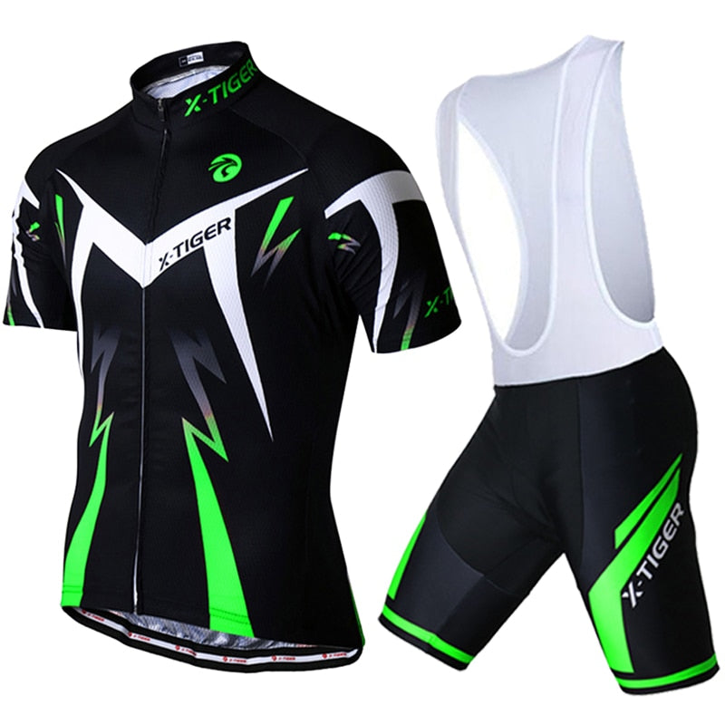 Conjunto de camisa de ciclismo X-Tiger Pro