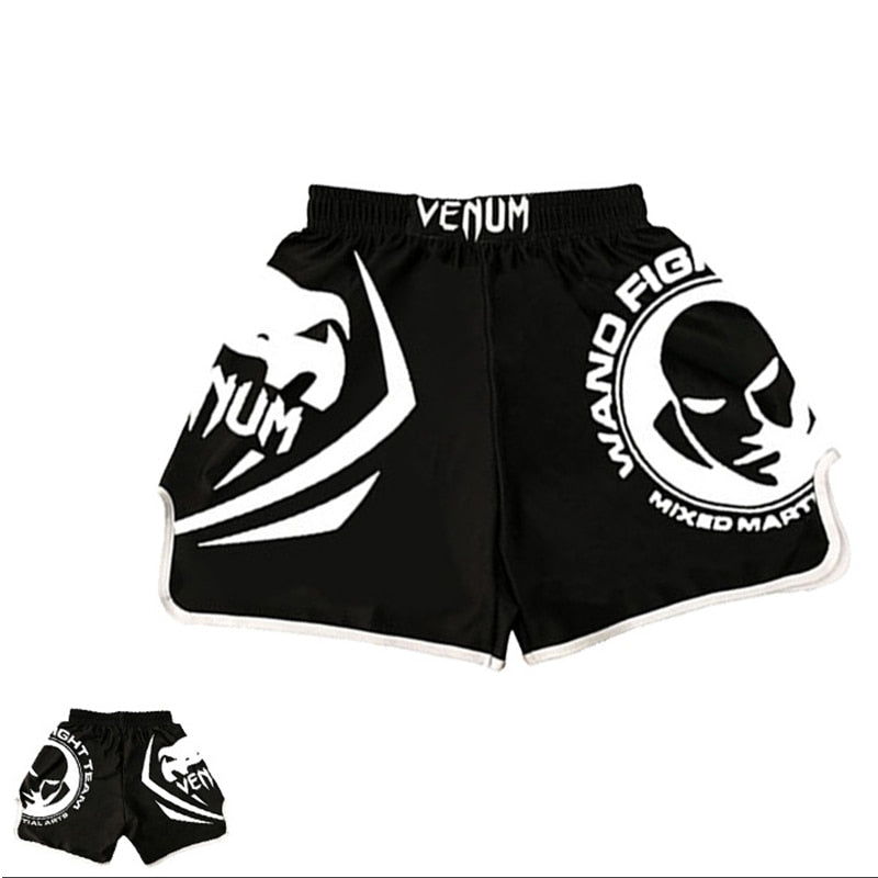 Shorts de luta Boxe Calças curtas de secagem rápida