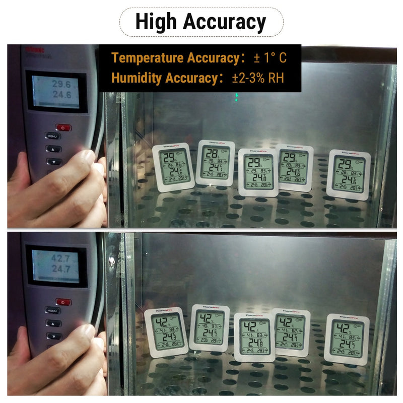 Monitor ThermoPro TP50 Digital 3x1Termômetro Higrômetro Temperatura Umidade