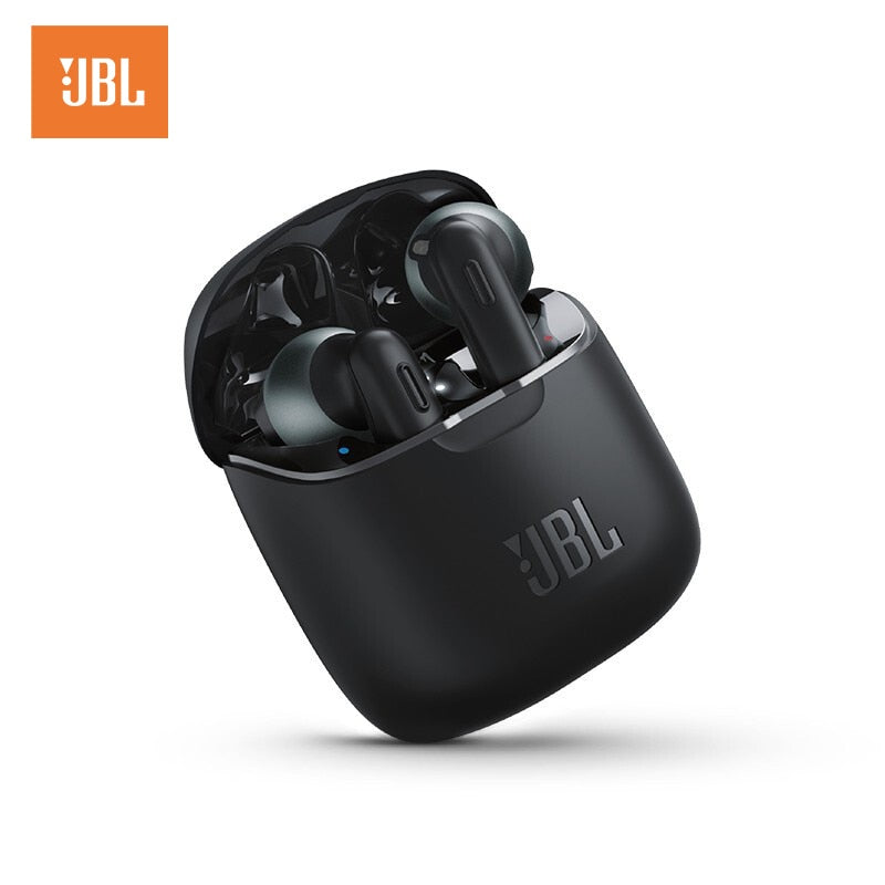 100% Original JBL TUNE 225TWS Wireless Bluetooth Earphones JBL T225 TWS Stereo Earbuds Bass Sound Headset with Mic