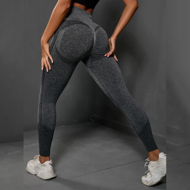 Leggings esportivas femininas Fitness sem costura