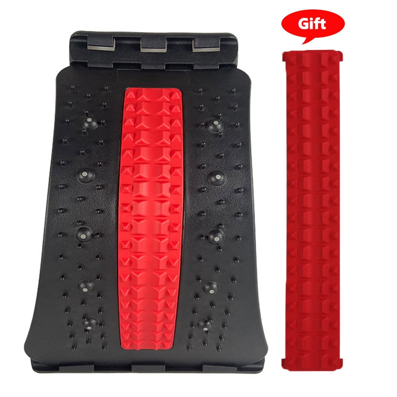 Suporte Massageador de costas de 4 níveis, terapia magnética,