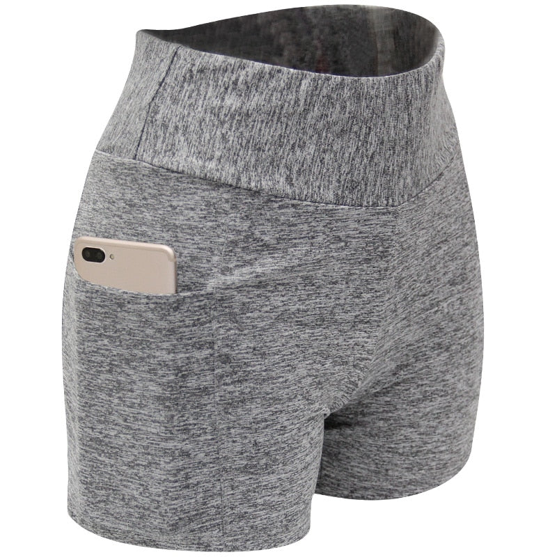 shorts de alta compressão feminino