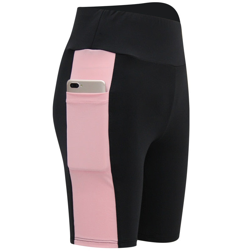 shorts de alta compressão feminino