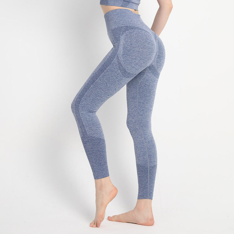 Leggings esportivas femininas Fitness sem costura