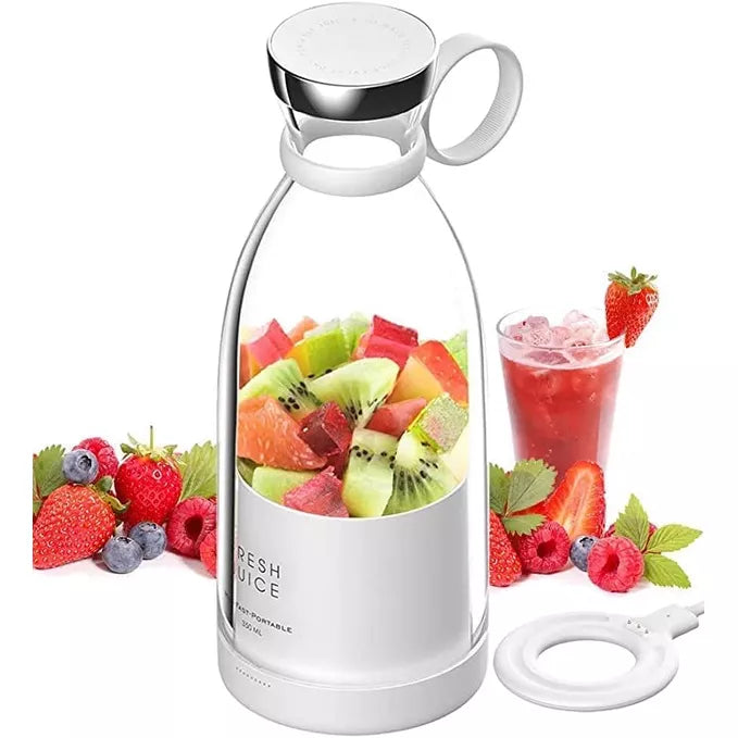 Garrafa Juicer Liquidificador Elétrico Portátil Recarregável 350ml